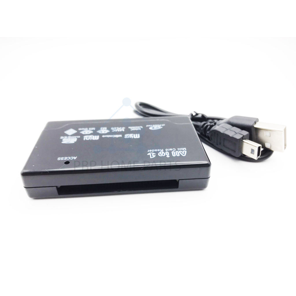 อะแดปเตอร์การ์ดรีดเดอร์ All In One Card Reader Usb 2.0 (คละสี) สำหรับ Sd Tf Cf Sd Mini Sdhc Mmc Ms Xd ราคาถูก rพร้อมส่ง!