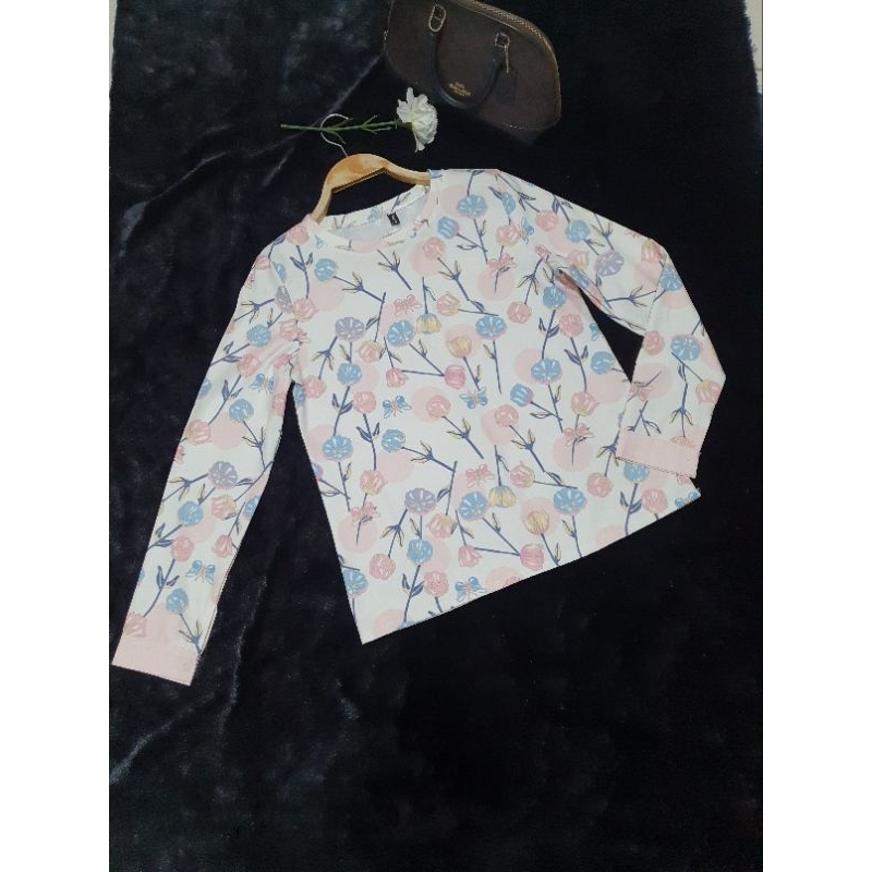 เสื้อคอกลมแขนยาวป้ายTwinshop