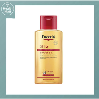 Eucerin pH5 Shower Oil 200 ml ยูเซอริน พีเอช 5 สกิน โพรเทคชั่น ชาวเวอร์ ออยล์