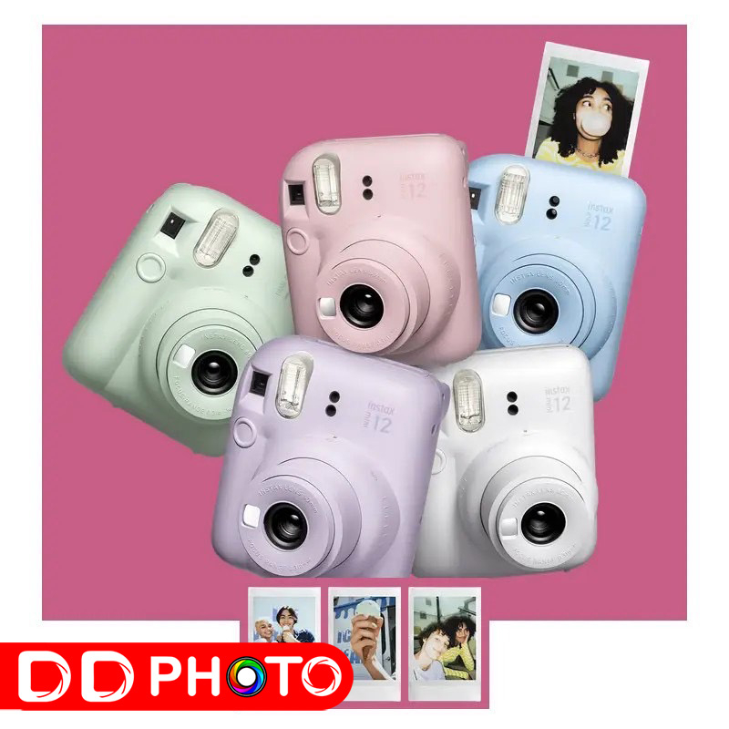Fuji Instax mini 12 มี 5 สีพาสเทล พร้อมส่ง รับประกันศูนย์ฟูจิ Thailand