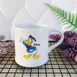 แก้ว ถ้วยเซรามิคญี่ปุ่น ดีสนีย์ Disney Japan ลาย Donald Duck มือสอง ราคาถูก