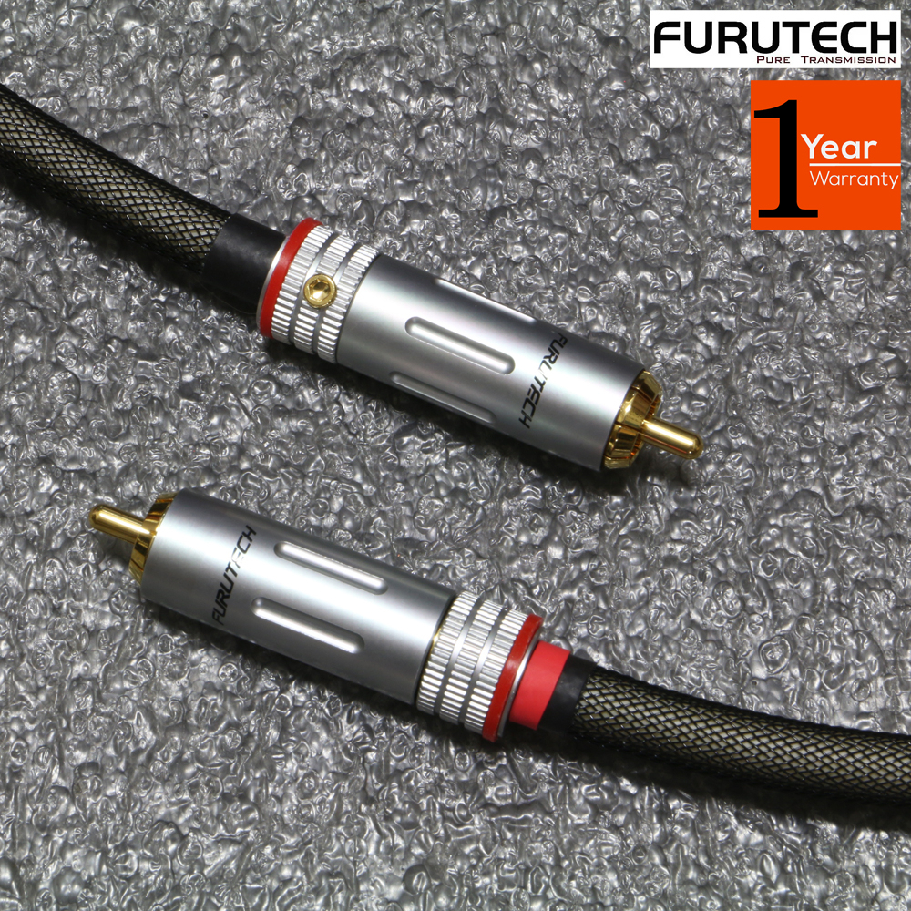 สาย Digital Coax SPEC 75 Ohm made in USA ประกอบหัว FURUTECH ของแท้ศูนย์ไทย / ร้าน All Cable