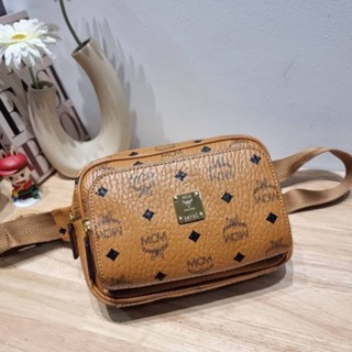 กระเป๋าคาดอก M.C.M. SMALL FURSTEN BELT BAG IN VISETOS