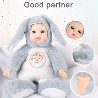 ใหม่ล่าสุด ตุ๊กตาทารก！น่ารักมากๆ กระพริบตาได ร้องเพลง ตุ๊กตาเด็กทารก（doll/ตุ๊กตาเด็กอ่อน/ของขวัญวันเกิด/ตุ๊กตา）