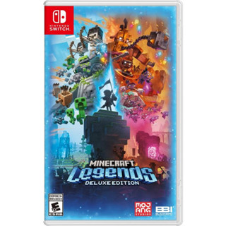 (พร้อมส่ง)  Nintendo Switch MineCraft Legends Deluxe Edition