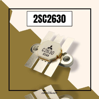 2SC2630 ทรานซิสเตอร์พาวเวอร์ RF SI NPN transistor T-40 Mitsubishi Semiconductors