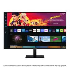 จอมอนิเตอร์ SAMSUNG MONITOR LS32BM700UEXXT (VA 4K Smart Monitor)