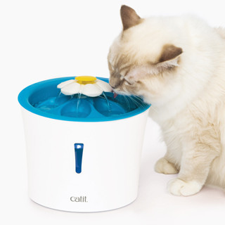 น้ำพุแมว Catit - น้ำพุแมว Catit Flower Fountain LED 3L