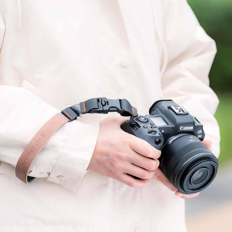 สายคล้องข้อมือ KF Adjustable Camera Wrist Strap Genuine leather ...