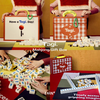 (PRE-ORDER) Tagi. Mahjong Gift Box — บอร์ดเกม ไพ่นกกระจอก