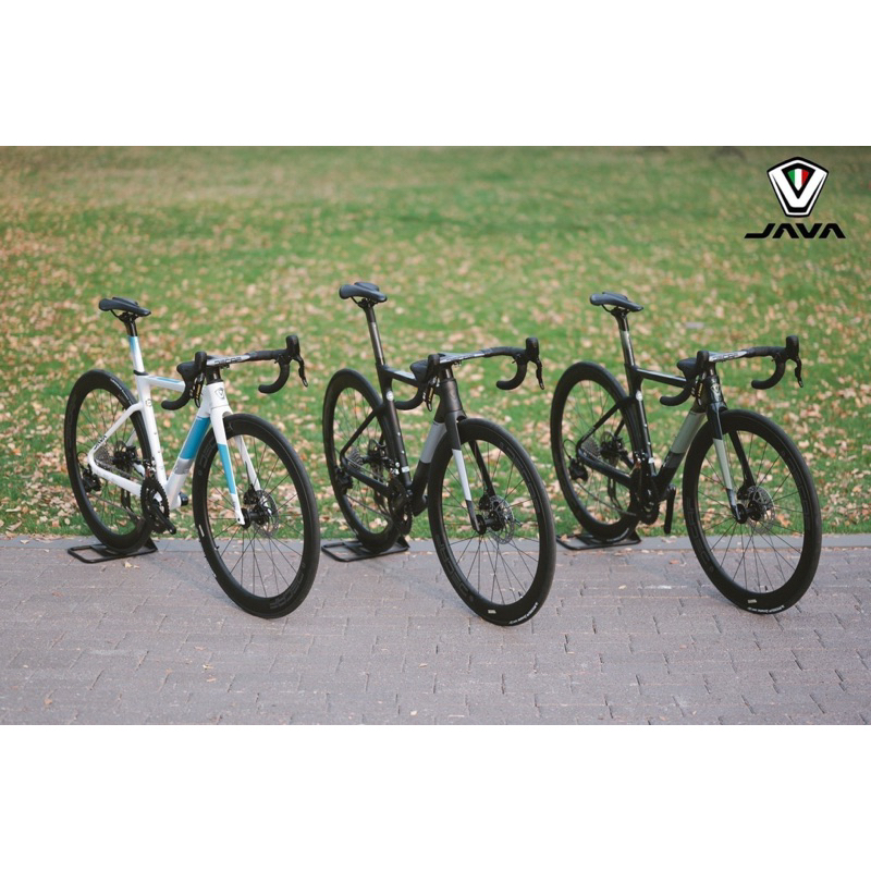 ใหม่ล่าสุด JAVA FUOCO TOP 24สปีด ดิสน้ำมัน เฟรมคาร์บอน ล้อคาร์บอน แฮนด์คาร์บอน จักรยานเสือหมอบ