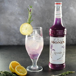 (KoffeeHouse) น้ำเชื่อม MONIN กลิ่น “Lavender” ไซรัปโมนิน ไซรัปลาเวนเดอร์ Monin Lavender Syrup บรรจุขวด 700 ml.