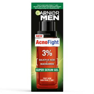 Garnier Men Super Serum Gel การ์นิเย่เมน แอคโนไฟท์ ซูเปอร์ เซรั่ม เจล 30 มล.