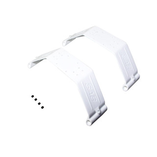 PLASTIC LANDING GEAR WHITE H1407-S