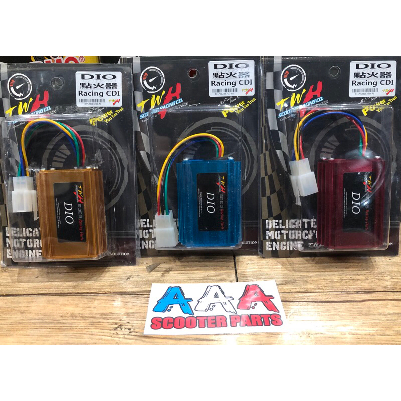 กล่องไฟแต่ง Cdi Dio18/25/27/28 ยี่ห้อ TWH แท้💯