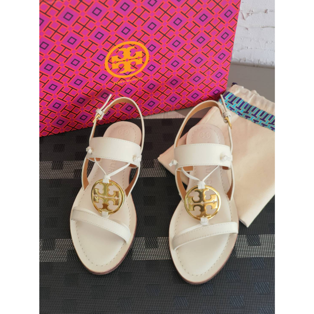 Tory Bruch Miller Sandal 71844 Bleach