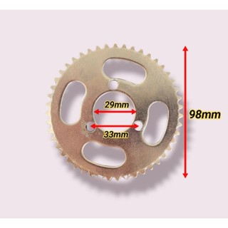 สเตอร์เบอร์ 25 H 47ฟัน สเตอร์สกู๊ตเตอร์ 25H ใช้กับโซ่25H