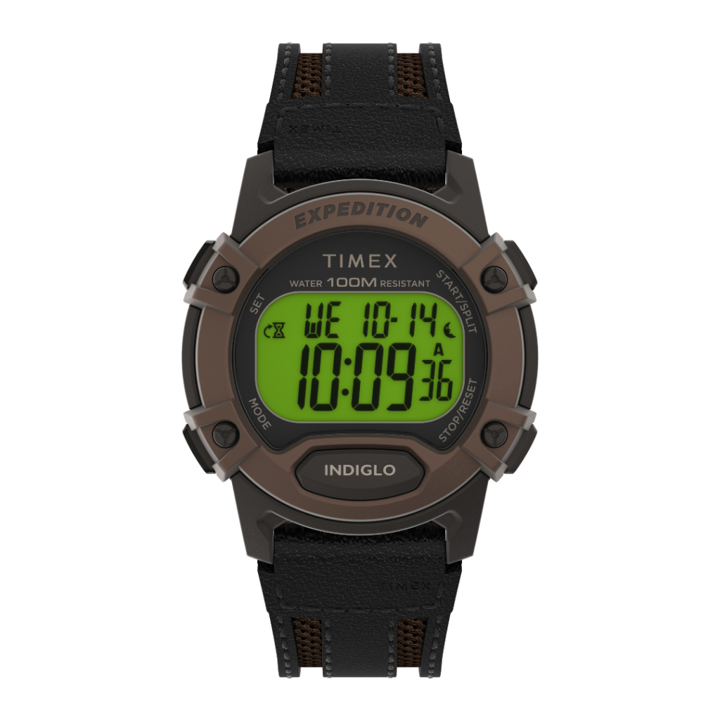 Timex TW4B24600 EXPEDITION  นาฬิกาข้อมือผู้ชาย สีน้ำตาล หน้าปัด 41 มม.