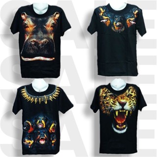 SALE!SALE!SALE!! UNISEX ANIMAL PATTERN COTTON SHIRT/เสื้อผ้าฝ้ายลายสัตว์