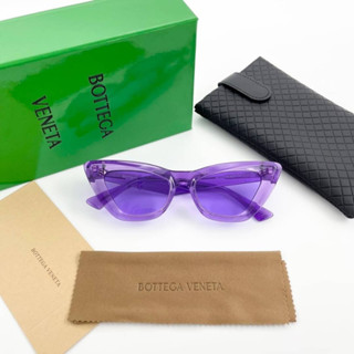 BOTTEGA VENETA CAT-EYE SUNGLASSES แว่นตากันแดดแบรนด์โบเตก้า เวเนต้า เลนส์ทรงแคทอาย