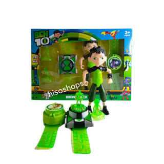 นาฬิกา Ben 10 นาฬิกาแปลงร่าง เบนเทน พร้อมโมเดลฟิกเกอร์เบนเทน 2 ตัว และนาฬิกาเบนเทน 1 เรือน โฉมใหม่ล่าสุด แพ็คเกจกล่อง