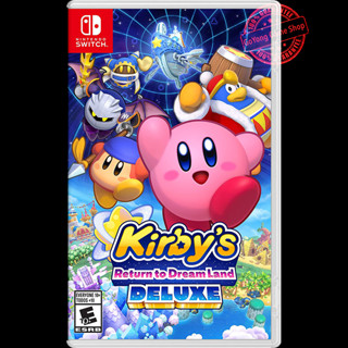 Kirby Return To Dreamland Deluxe ( มือ1 ) ( Zone US ) ( Zone US/Asia ) ( ** ไม่มีของแถม ** ) แผ่นเกมส์ Nintendo switch