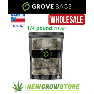 [wholesale] Grove Bags ถุงบ่ม ขนาด 113 กรัม (1/4 pounds) Grove Bag 1/4 lbs 1/4lbs pound