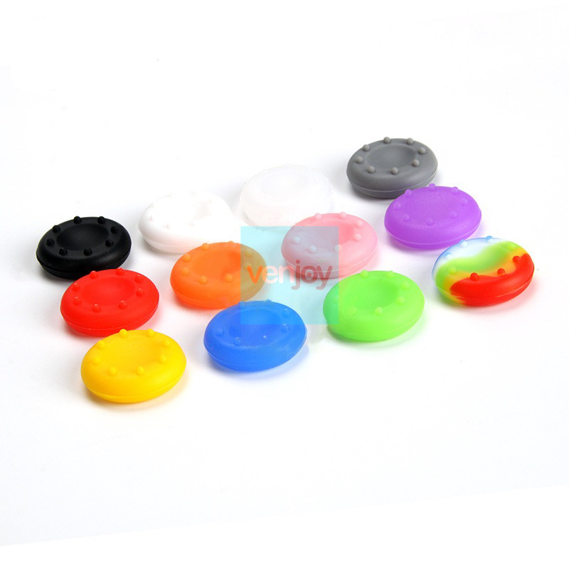 ( 1คู่ ) ฝาครอบอนาล็อกจอยลายจุด Analog Caps for PS2 / PS3 / PS4 / PS5 / XBox 360