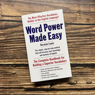 【หนังสือภาษาอังกฤษ】Word Power Made Easyคำศัพท์อำนาจ ภาษาอังกฤษOriginal คำศัพท์ภาษาอังกฤษFull