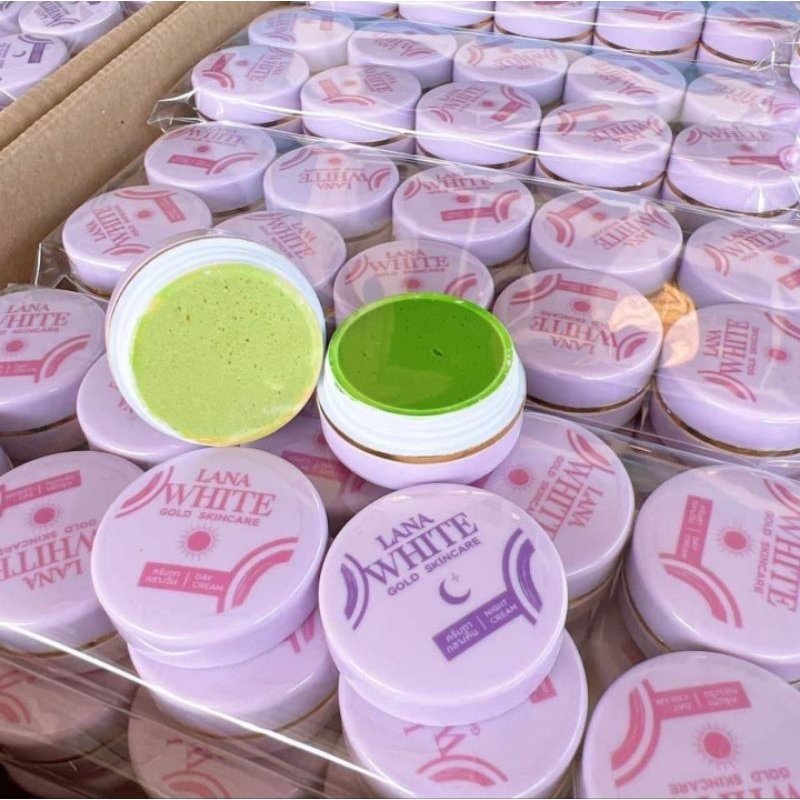 ครีมลาน่าไวท์ LANA White ครีมกลางวัน+ครีมกลางคืน