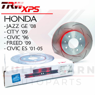 TRW จานเบรคหน้า รุ่น XPS HONDA JAZZ GE 08, CITY 09, FREED 09, CIVIC 96, CIVIC ES 01-05 (DF3021XSS)