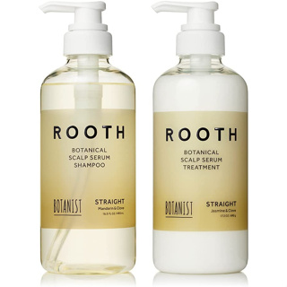 [Rooth By Botanist] ชุดแชมพู ทรีตเมนต์ เซรั่มบํารุงหนังศีรษะ [ส่งตรงจากญี่ปุ่น]