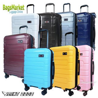 Bagsmarket กระเป๋าเดินทาง SwissSaint2009 24 นิ้ว ระบบรหัสล๊อค TSA 8 ล้อ หมุนรอบ 360° (ABS+PC) รุ่น PC2202