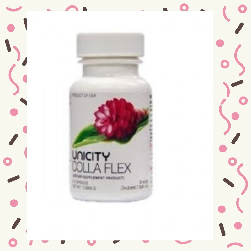 Collaflex Unicity แก้ปัญหาข้อเสื่อม ปวดในกระดูก ปวดตามข้อ คอลลาเฟลก ยูนิซิตี้ (บรรจุ 30 แคปซูล)