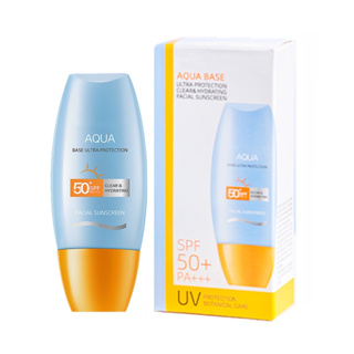 ✨แท้100%✨มิสทิน ครีมกันแดด ใบหน้า เนื้อแมท Mistine Aqua Base Sun UV SPF 50 PA+++ 40ml