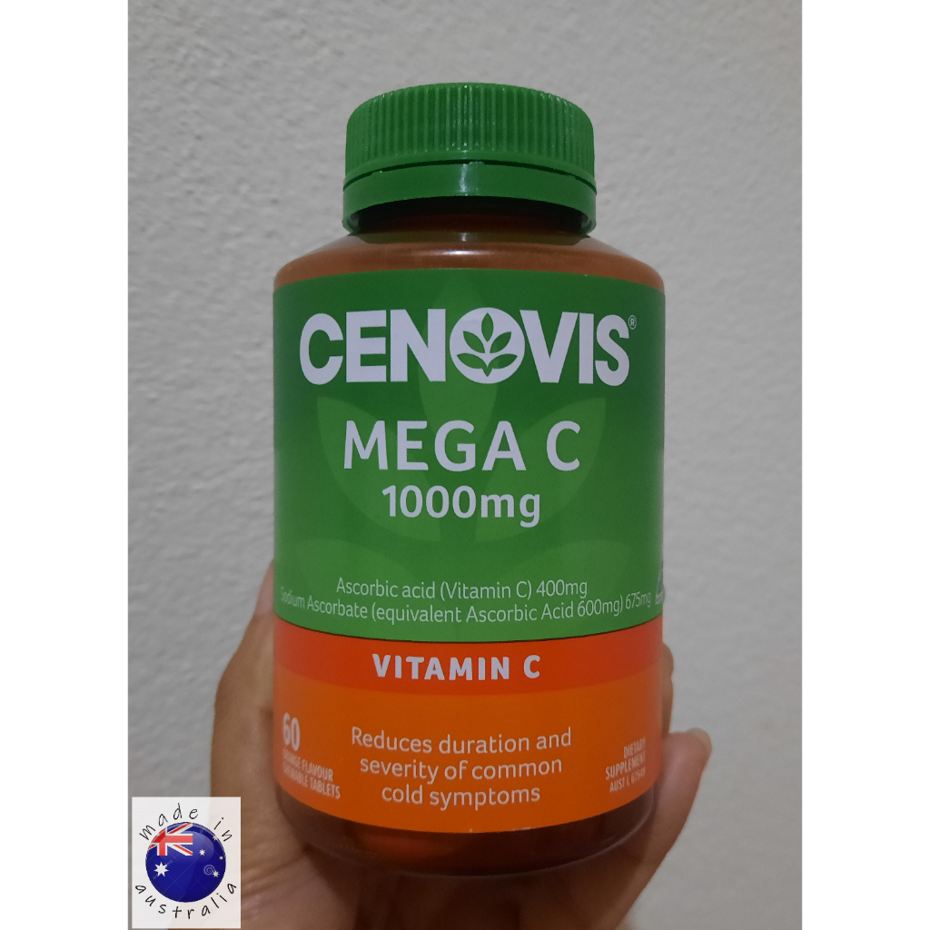 วิตามินซี Cenovis Mega Vitamin C 1000mg.
