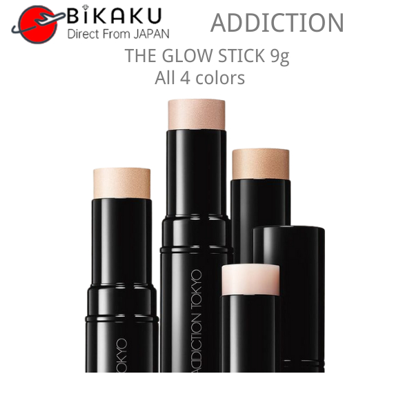 🇯🇵【Direct from Japan】ADDICTION แอดดิคชั่น  TOKYO The Glow Stick  9g Concealer Contouring Stick Highlight Nasal Shadow Trimming Stick Highlight Concealer Shadow Makeup/highlight pen/Beauty / Highlighters /Contour