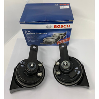 แตรรถยนต์ หอยโข่ง Bosch EC6 Fanfare Compact 12V ของแท้ เสียงเบ็นซ์