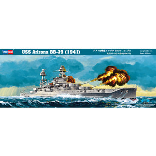 พลาสติก โมเดล ประกอบ HOBBY BOSS สเกล 1/350 USS Arizona BB-39 (1941) (86501)