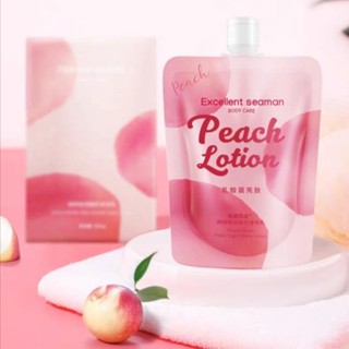 โลชั่นลูกพีช​ โลชั่นบำรุง​ผิว​ ให้ความ​ชุ่มชื้น​ Peach​ Lotion 200g. กลิ่นหอมลูกพีช ผิวนุ่มมาก