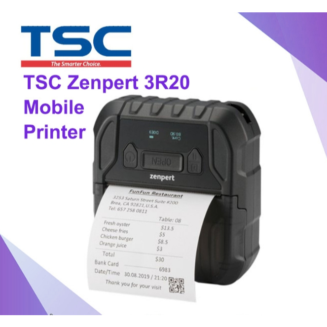 เครื่องปริ้น TSC Zenpert 3R20 Mobile Printerมือสอง