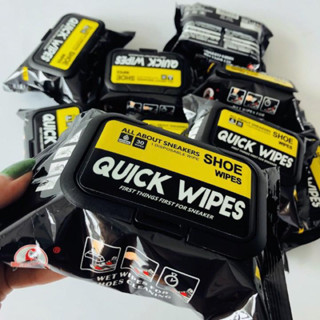 Quick Wipes ผ้าเช็ดทำความสะอาดรองเท้า (30ชิ้น)