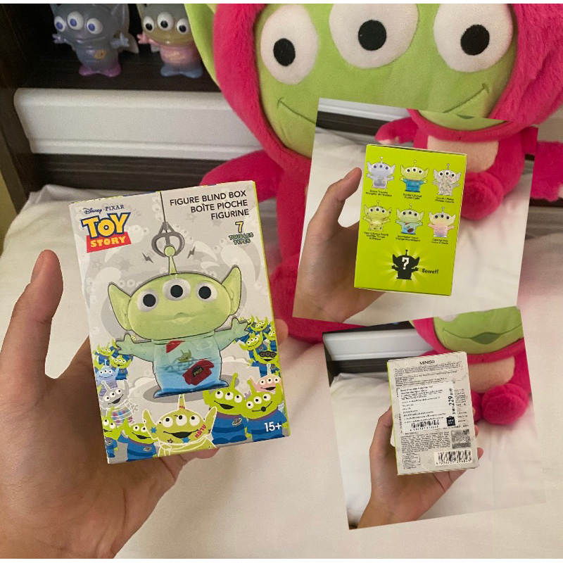 Clearance Sale ! #พร้อมส่งมากก กล่องสุ่ม Model Miniso Disney Pixar Alien Collection green man ( กรีนแมน ) 🚀
