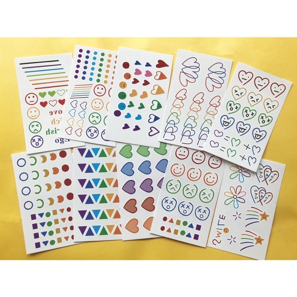 ✅พร้อมส่ง✅ แทททูมินิมอล เเทททู Tattoo สติ๊กเกอร์ ติดร่างกาย แบบสุ่มลาย 1 เเผ่น/2บาท ยิ่งซื้อยิ่งลด ลายน่ารัก (เเบบสุ่ม)