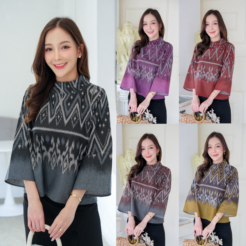 เสื้อพื้นเมืองผ้าหมักโคลน
