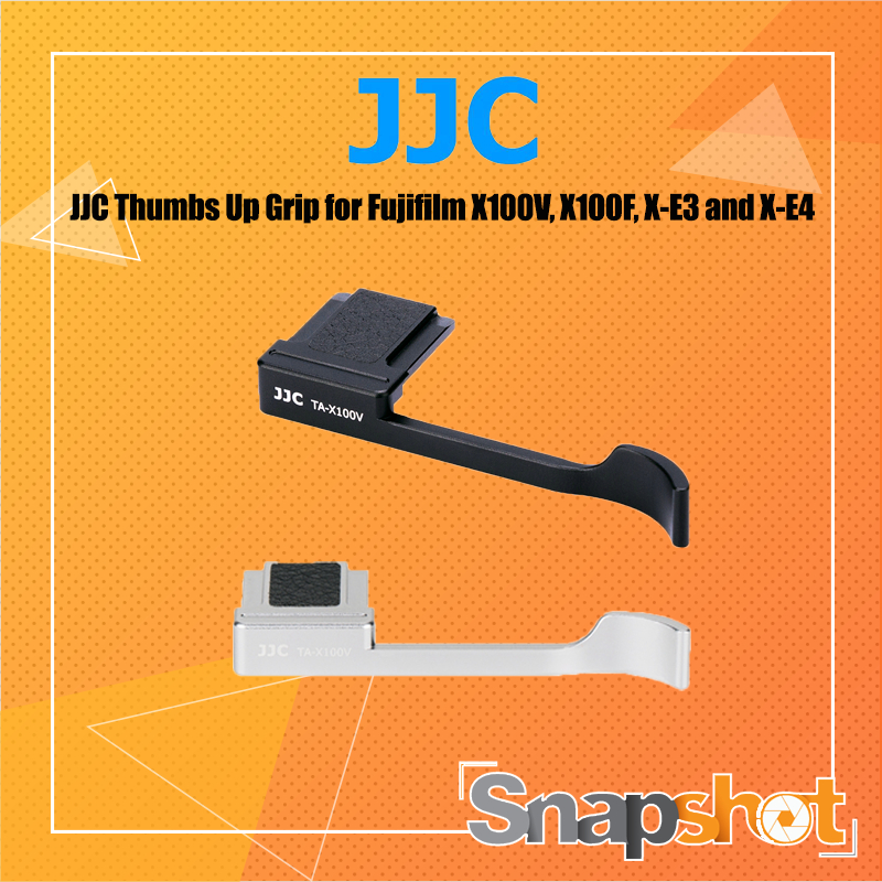 JJC Thumbs Up Grip for Fujifilm X100VI, X100V, X100F, X-E3 and X-E4 [TA-X100V]