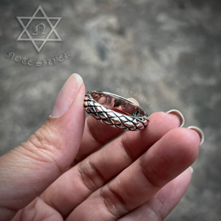 แหวนเงินแท้ลายมังกร Dragon Ring Sterling Silver 925 NSRG 3103