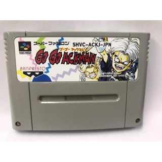 GO GO Ackman 1 ตลับ Japan Super Famicom