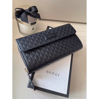 🦋สินค้าพร้อมส่ง🦋  New🤍Gucci Wallet 3 พับ อีกด้านเป็นซิปรอบ  ใส่บัตรได้เยอะมาก คุ้ม 🔥 สวย เรียบ หรู ราคาดีมากก