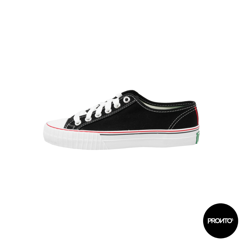 PF FLYERS CENTER LOW MC2002BK - BLACK/WHITE